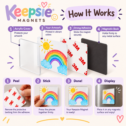 Keepsie Little Masterpiece Magnets