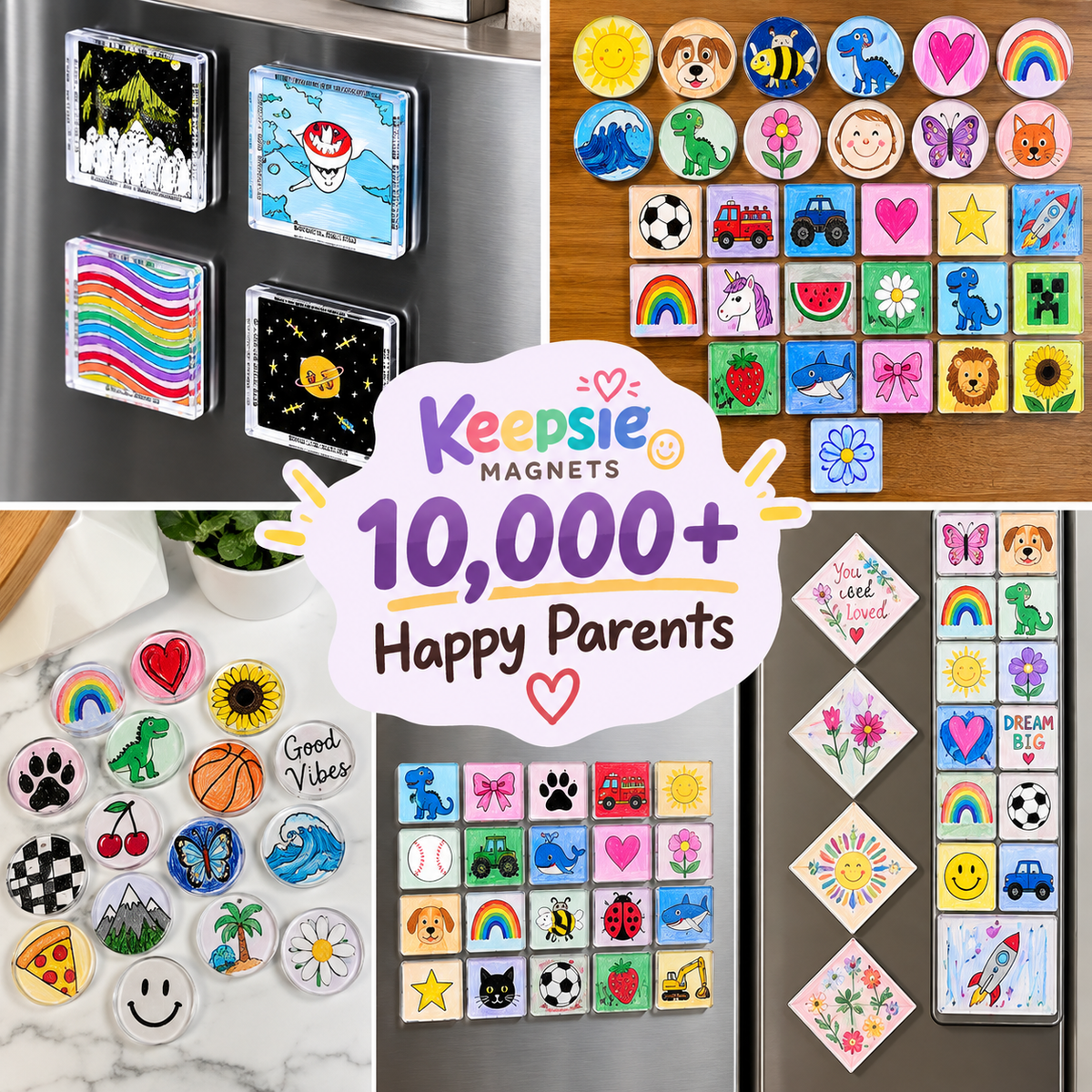 Keepsie Little Masterpiece Magnets