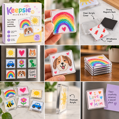Keepsie Little Masterpiece Magnets